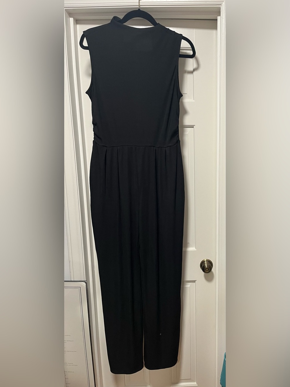 Classic Black Women's Sleeveless Jumpsuit